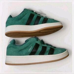 Adidas Campus 00s Teal Green & Black Size 7 1/2 - HQ6638